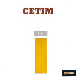 FITA CETIM Nº 3- 10 M- LARG.15MM - POLYESTER 115 - AMARELO OURO