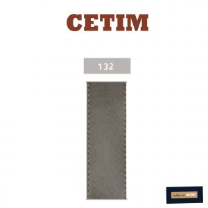 FITA CETIM Nº 3- 10 M- LARG.15MM - POLYESTER 132 - CINZA CHUMBO