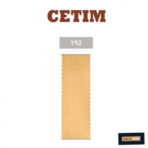 FITA CETIM Nº 3- 10 M- LARG.15MM - POLYESTER 192 - CAMOMILA
