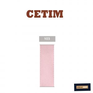 FITA CETIM Nº 5- 10 M- LARG.22MM - POLYESTER 103 - ROSA CLARO