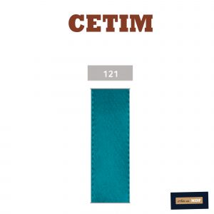 FITA CETIM Nº 5- 10 M- LARG.22MM - POLYESTER 121 - AZUL TURQUEZA