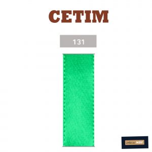 FITA CETIM Nº 5- 10 M- LARG.22MM - POLYESTER 131 - VERDE PISCINA