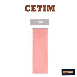 FITA CETIM Nº 5- 10 M- LARG.22MM - POLYESTER 140 - APRICOT