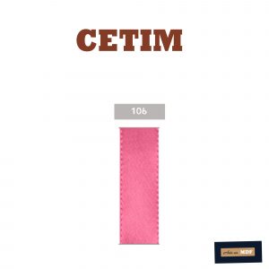 FITA CETIM Nº 22-10 M- LARG. 72MM - POLYESTER 106 - ROSA ESCURO