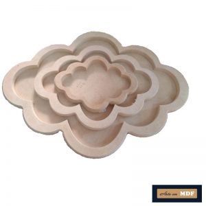 TRIO BANDEJA NUVEM G