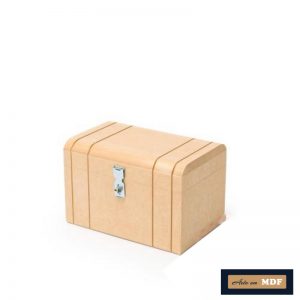 BAÚ CADEADO RISCADO M