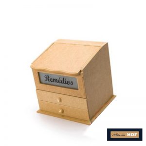 CAIXA REMÉDIOS P 2 GAVETA