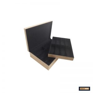 CAIXA ÓCULOS 16DIV C/ BAND FLOCADA