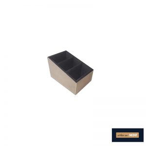 PORTA CONTROLE 3 DIV FLOCADO