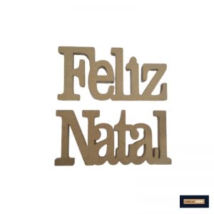 FELIZ NATAL 12CM