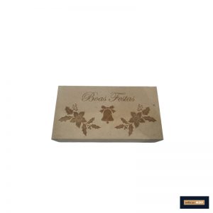 CAIXA DOB 24X13X6 FLOCADA