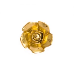 PUXADOR ROSA HASTE PEQUENA LATONADO