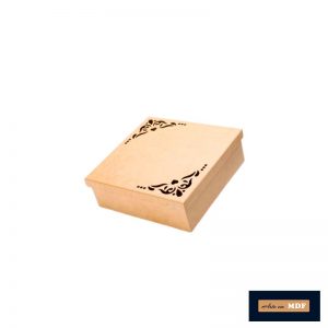 CAIXA 25X25 TAMPA SAPATO A LASER ARABESCO
