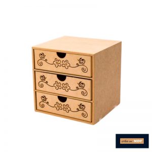 ORGANIZADOR 3 GAVETAS JOANINHA