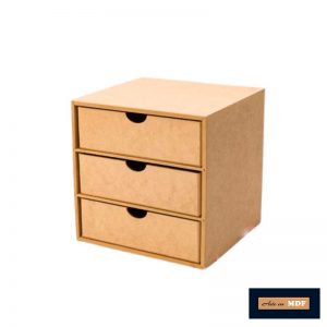ORGANIZADOR 3 GAVETAS LISO