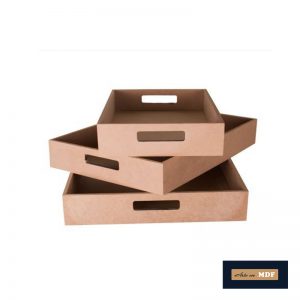 TRIO CESTO RETANGULAR BASICO