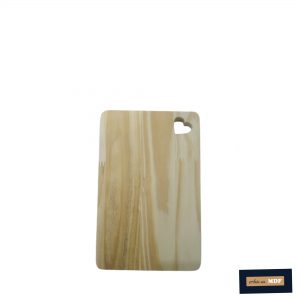 TABUA PINUS 30X18 DETALHE CORAÇÃO