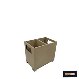 CESTO T 2 LUGARES COM PÉ METAL