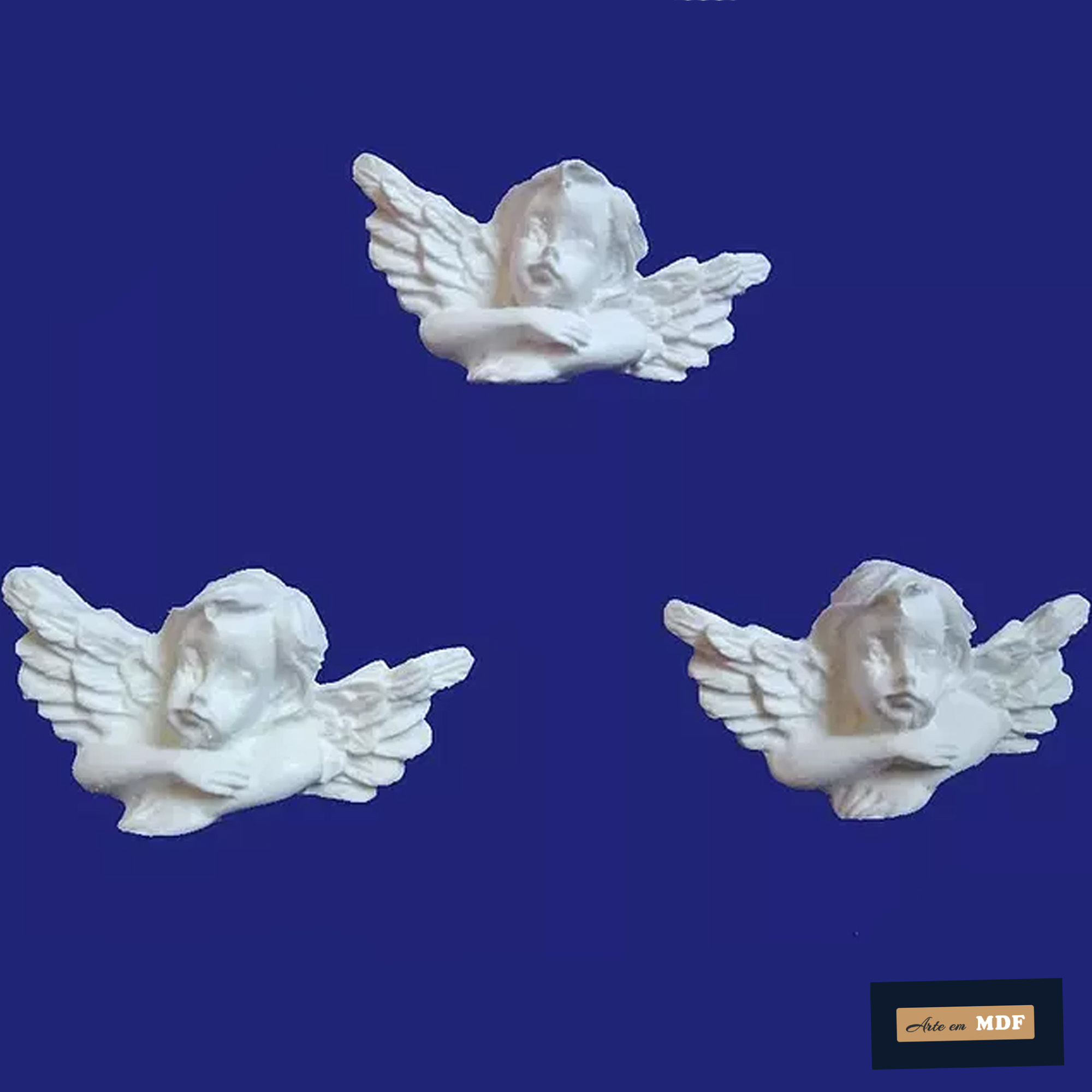 APLIQUE ANJO PEQ. 02X3,5 C/ 3 UND