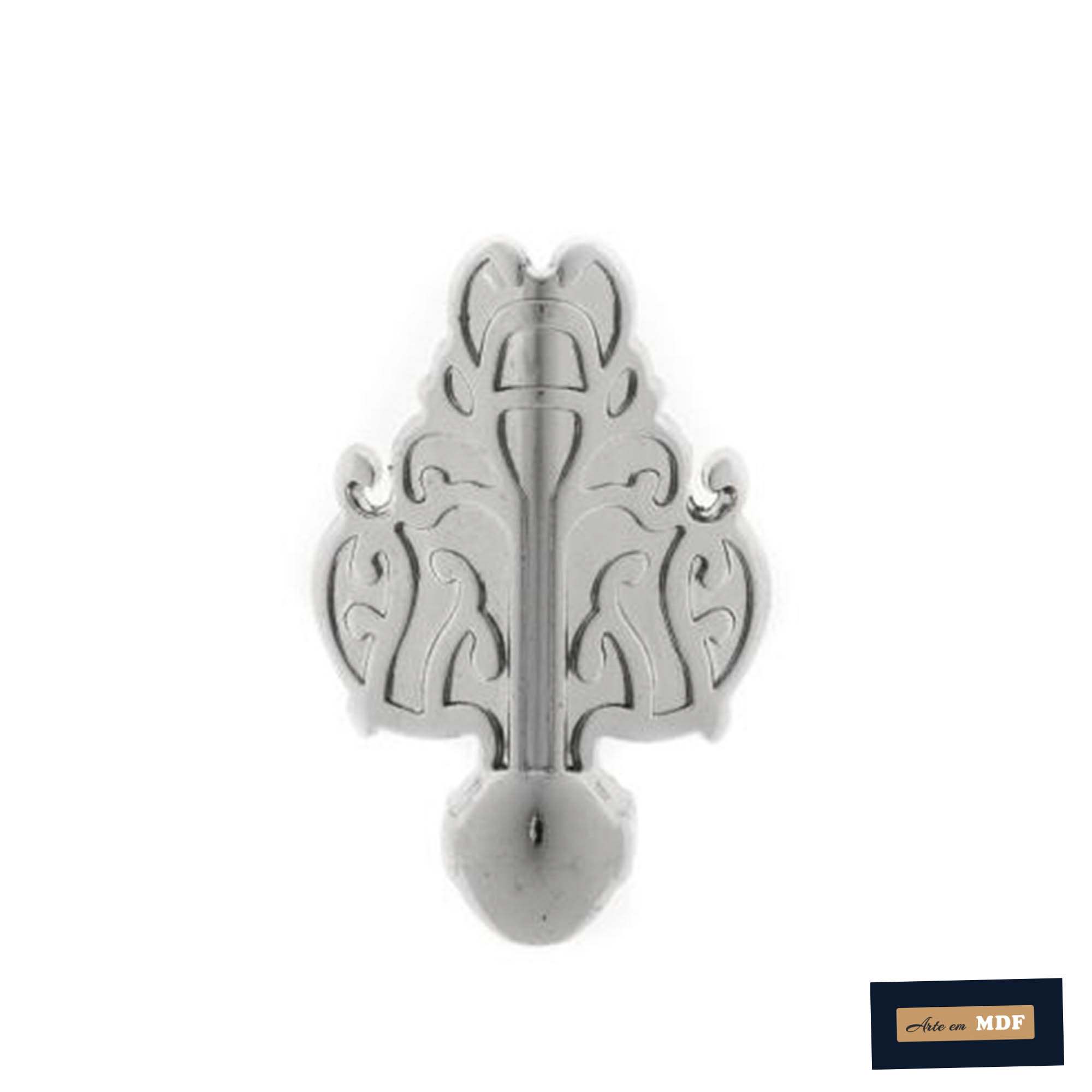 PEZINHO LUIZ XV PEQ NIQUELADO