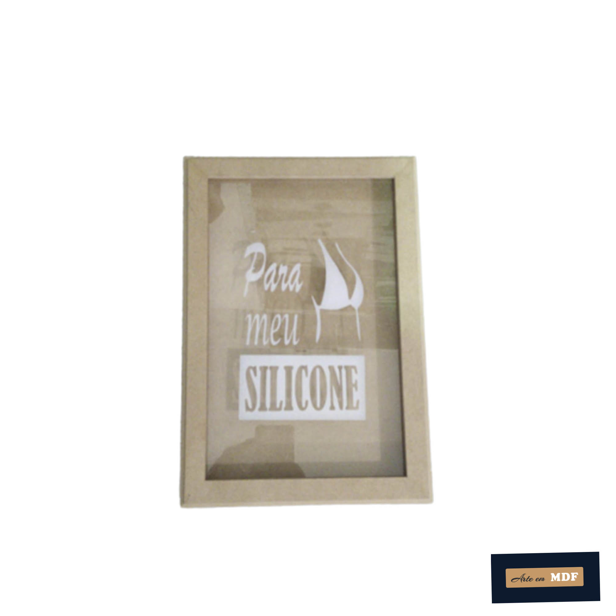 QUADRO COFRE ADESIVADO SILICONE