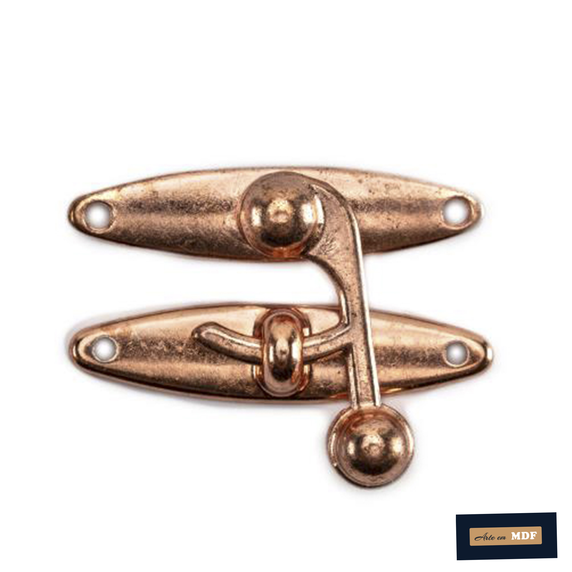 FECHO ANZOL GRANDE ROSE