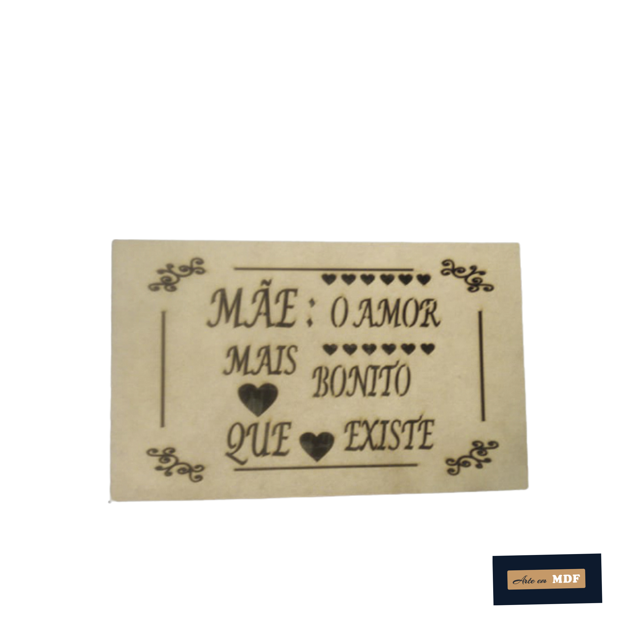 CAIXA MÃE FRASE 25X15X5