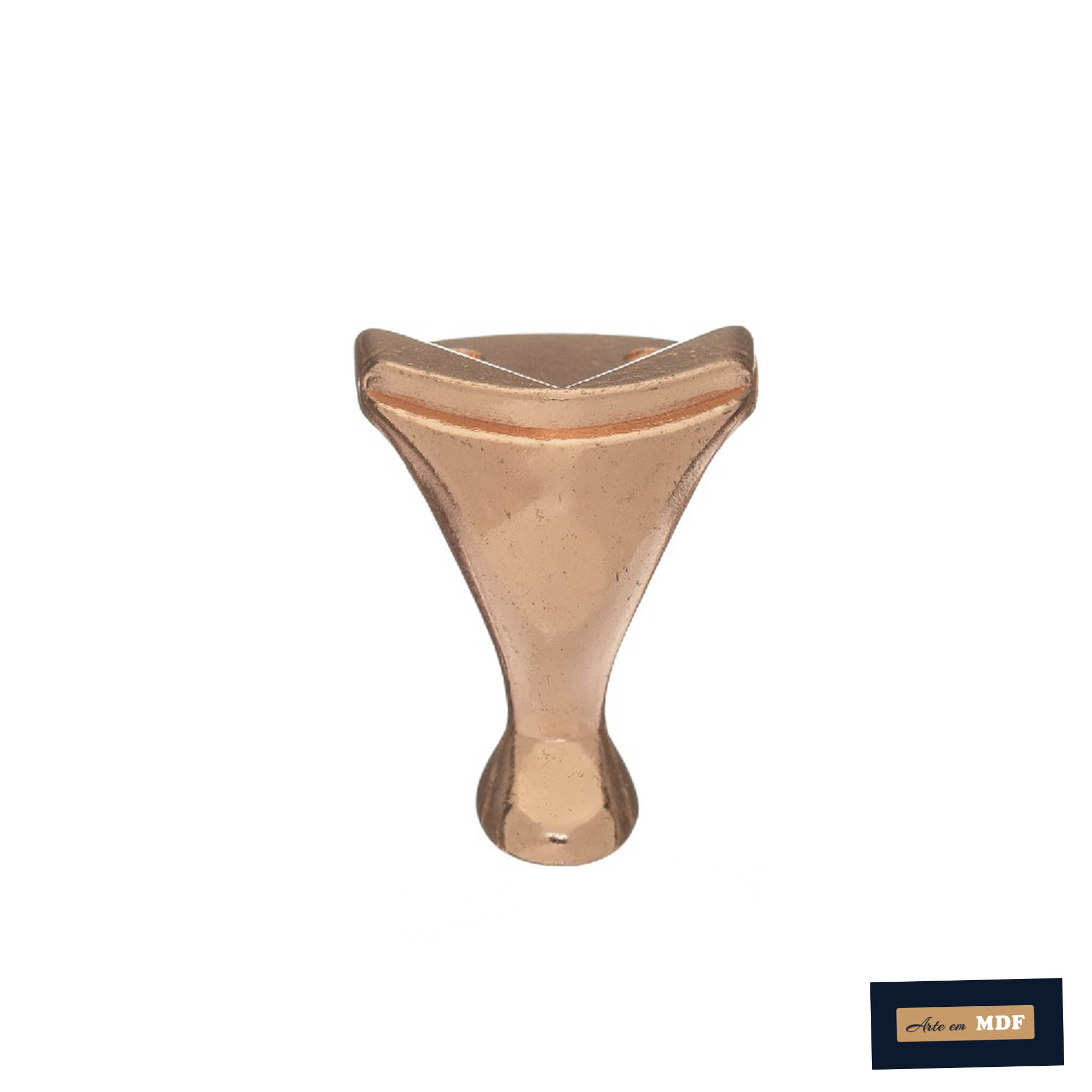 PEZINHO LISO GRANDE ROSE