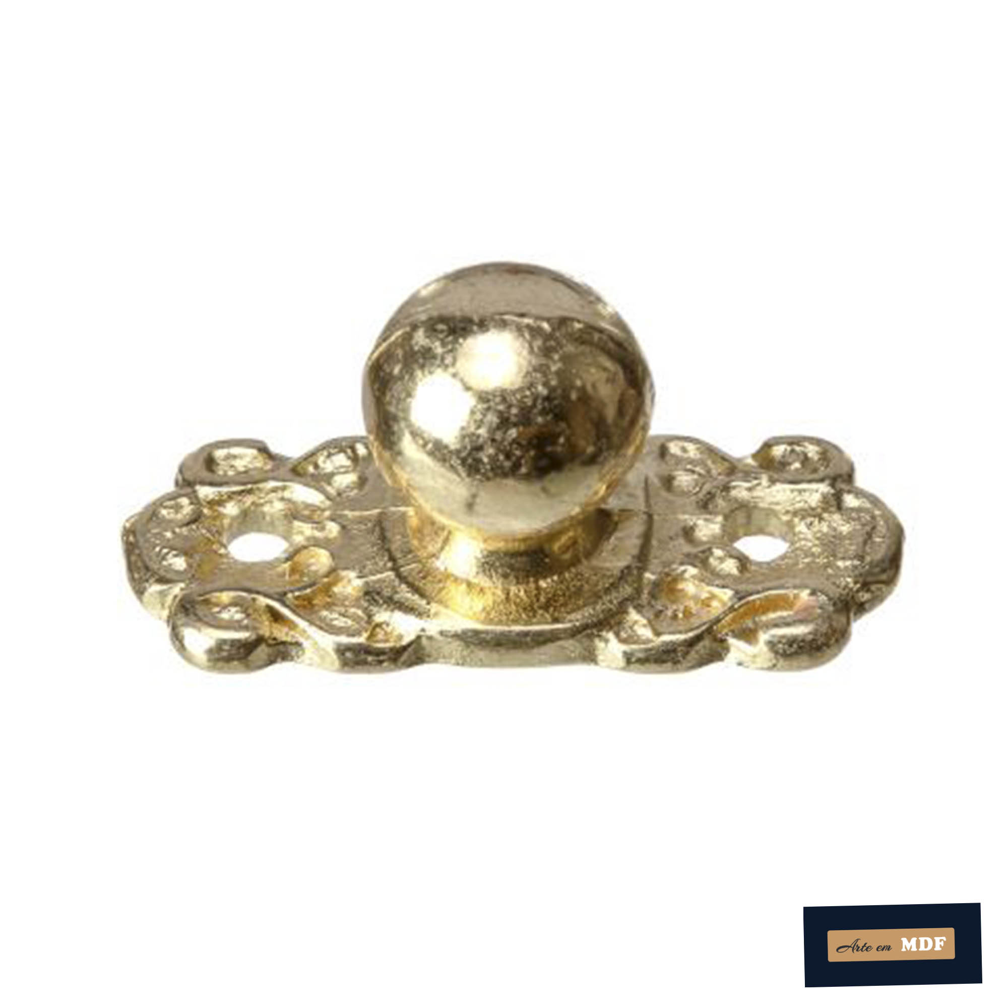 PUXADOR BOLINHA LATONADO